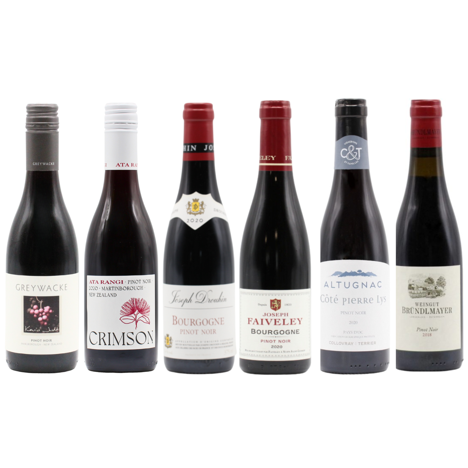 Pinot Noir Mix HALVES (6x37.5cl) The Little Fine Wine Company