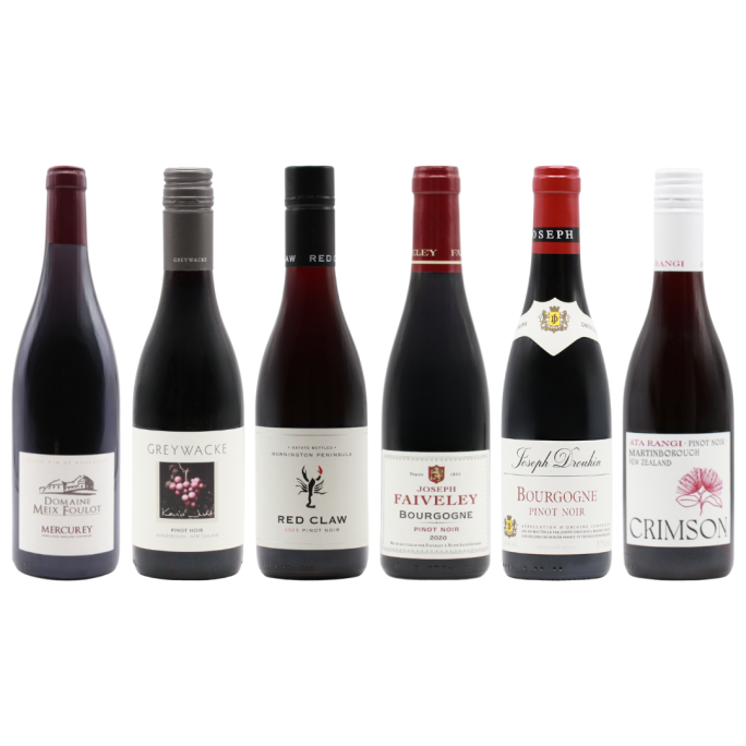 Pinot Noir Mix HALVES (6x37.5cl)