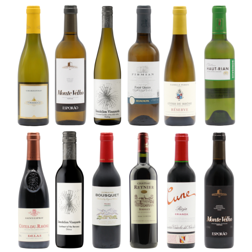 Favourite Whites & Reds Twelve HALVES (12×37.5cl)