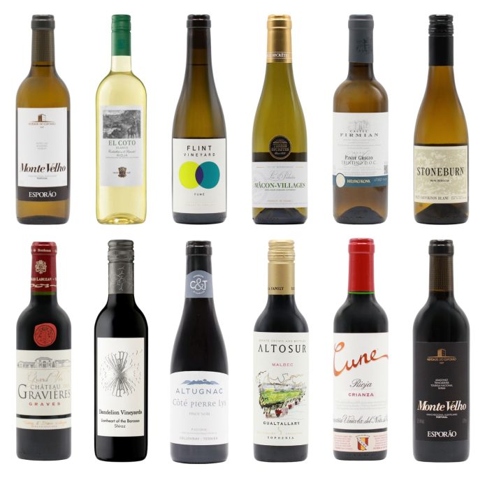 Favourite Whites & Reds Twelve HALVES (12×37.5cl)