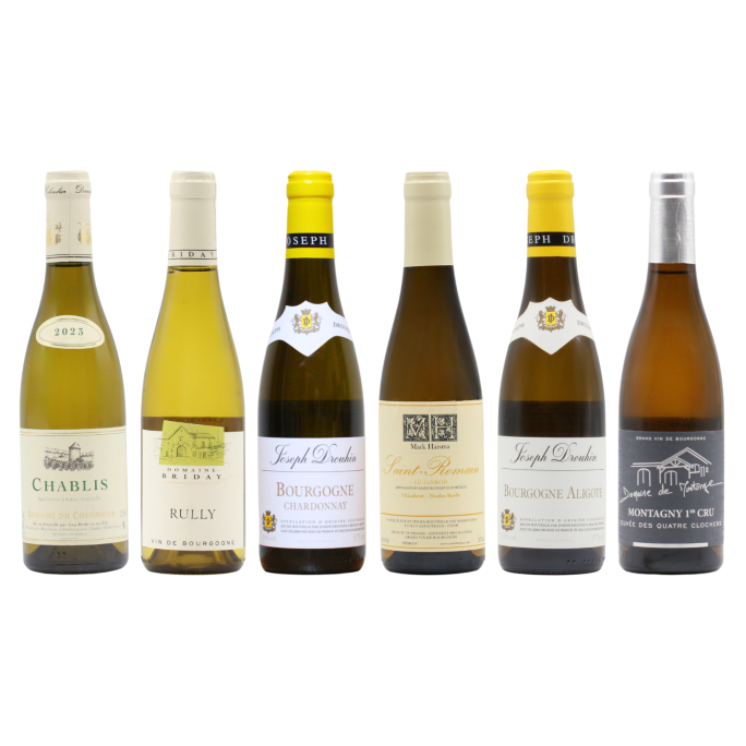 White Burgundy Mix HALVES (6×37.5cl)
