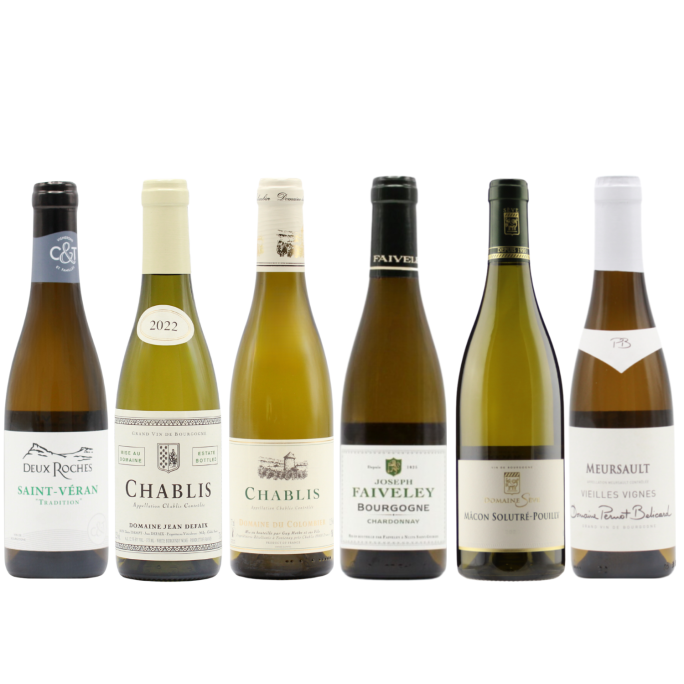 White Burgundy Mix HALVES (6×37.5cl)