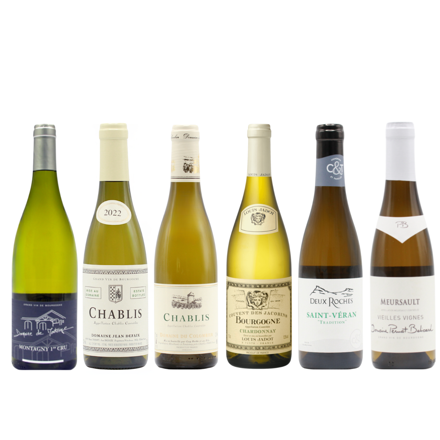 White Burgundy Mix HALVES (6×37.5cl)