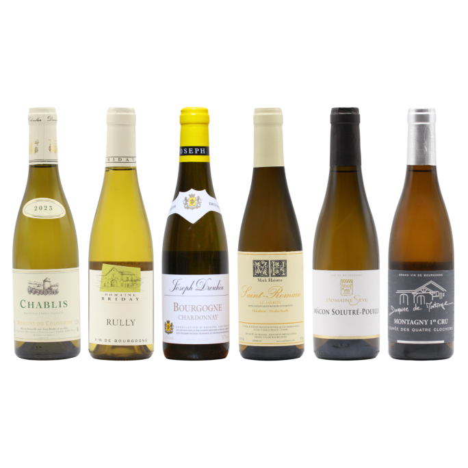 White Burgundy Mix HALVES (6×37.5cl)
