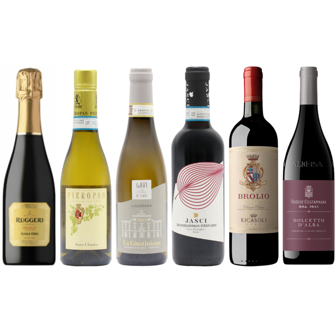 Classic Italian Mix HALVES (6x37.5cl)