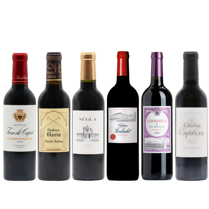 Grand Red Bordeaux Mix HALVES (6x37.5cl)