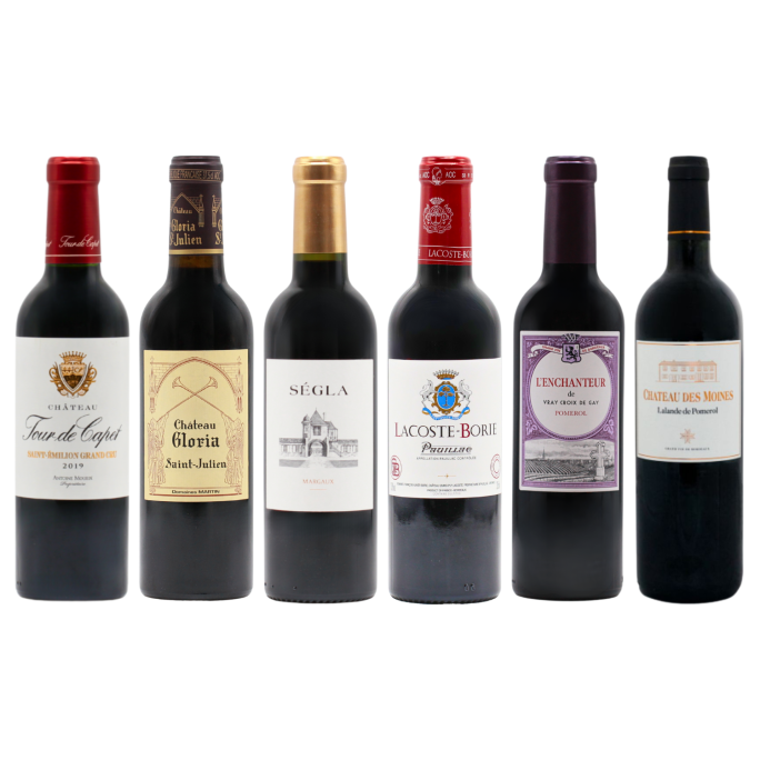 Grand Red Bordeaux Mix HALVES (6x37.5cl)