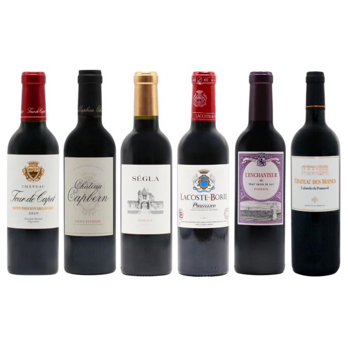 Grand Red Bordeaux Mix HALVES (6x37.5cl)