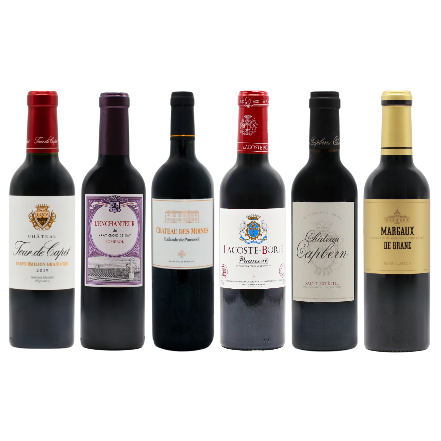 Grand Red Bordeaux Mix HALVES (6x37.5cl)
