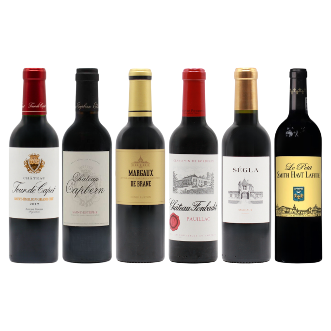 Grand Red Bordeaux Mix HALVES (6x37.5cl)