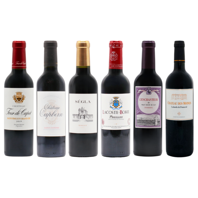 Grand Red Bordeaux Mix HALVES (6x37.5cl)