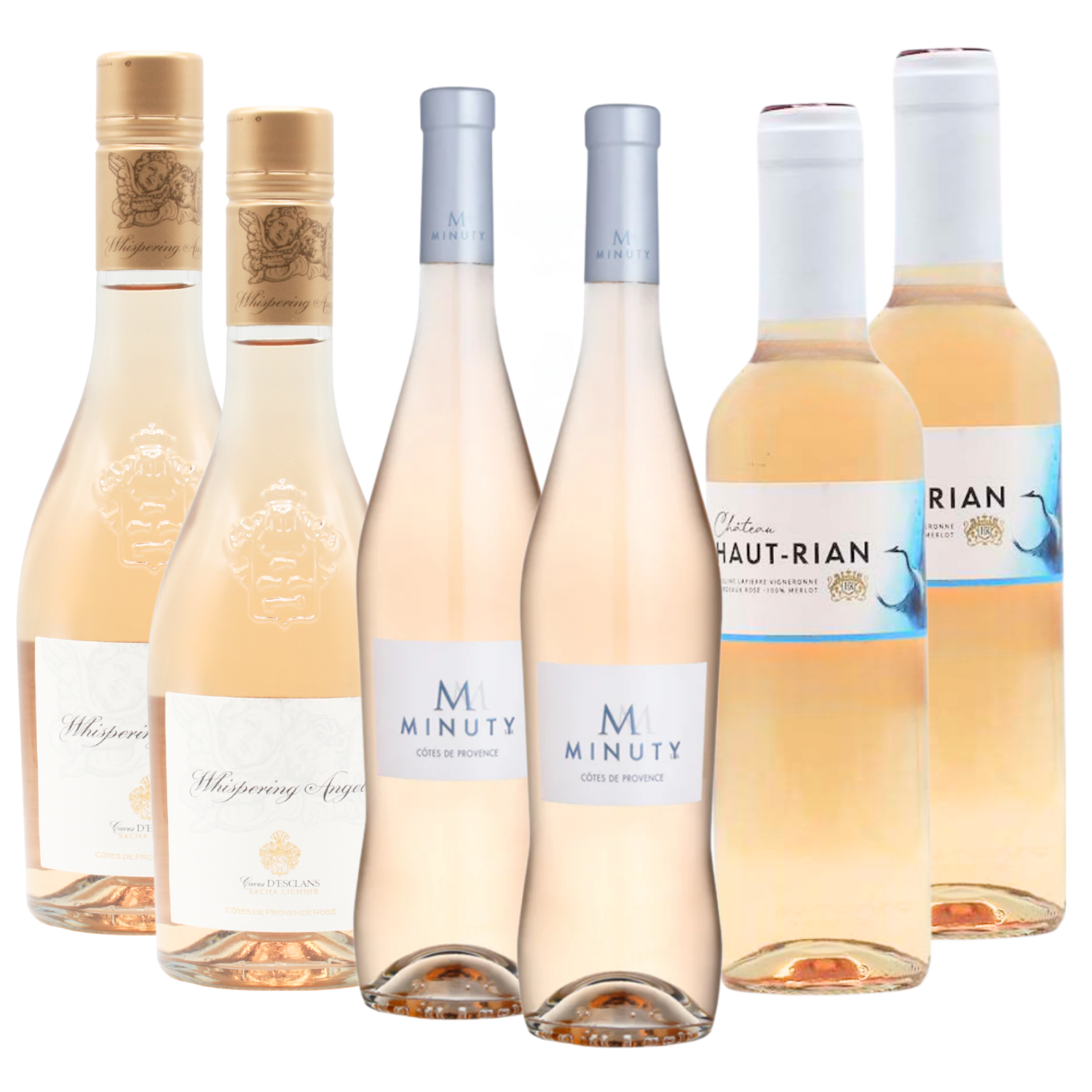 Rose Mix 6 HALVES (3x2x37.5cl) *Delivery From Wednesday 7th October