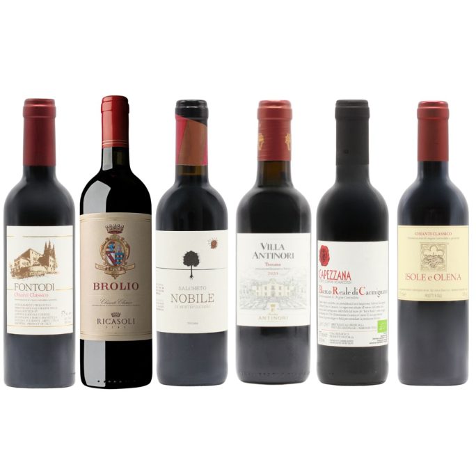 Tuscan Reds Mix HALVES (6x37.5cl)