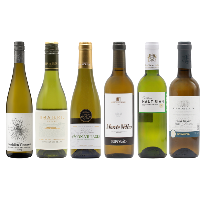 Favourite Whites Six HALVES (6x37.5cl)