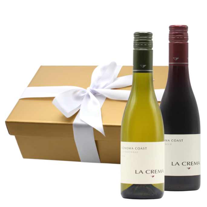 Californian Red & White Gift Box HALVES (2x37.5cl)