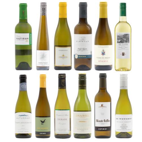 Favourite Whites Twelve HALVES (12×37.5cl)