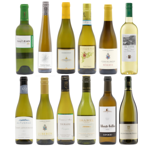 Favourite Whites Twelve HALVES (12×37.5cl)