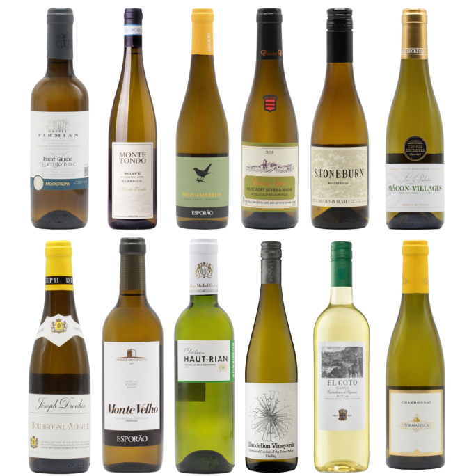 Favourite Whites Twelve HALVES (12×37.5cl)