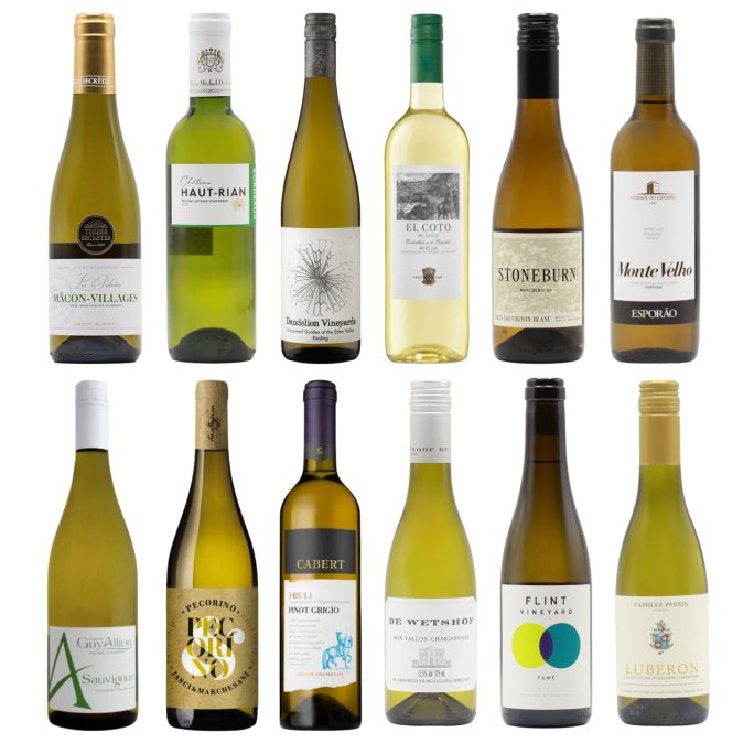Favourite Whites Twelve HALVES (12×37.5cl)