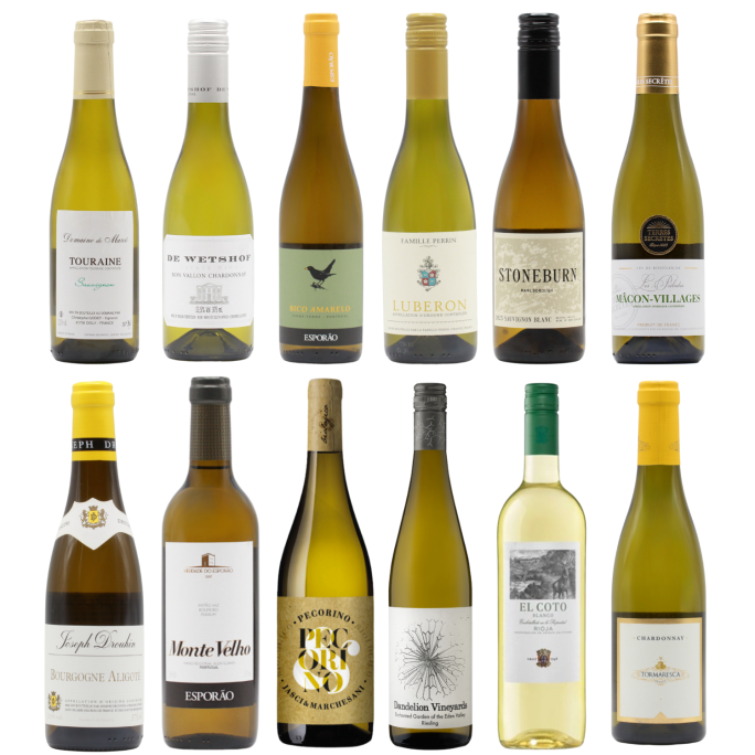 Favourite Whites Twelve HALVES (12×37.5cl)