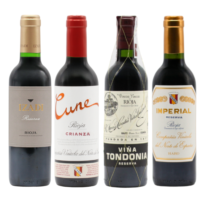 Rioja Mixed Case HALVES (4x37.5cl)