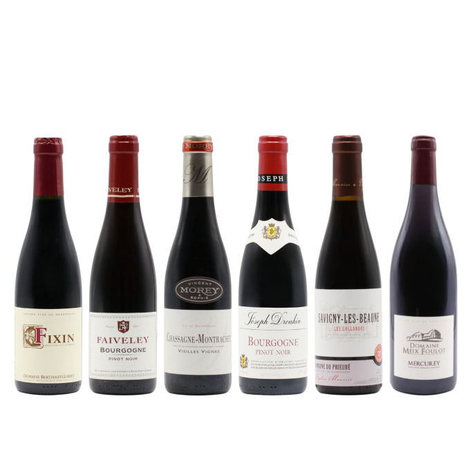 Red Burgundy Mix HALVES (6×37.5cl)