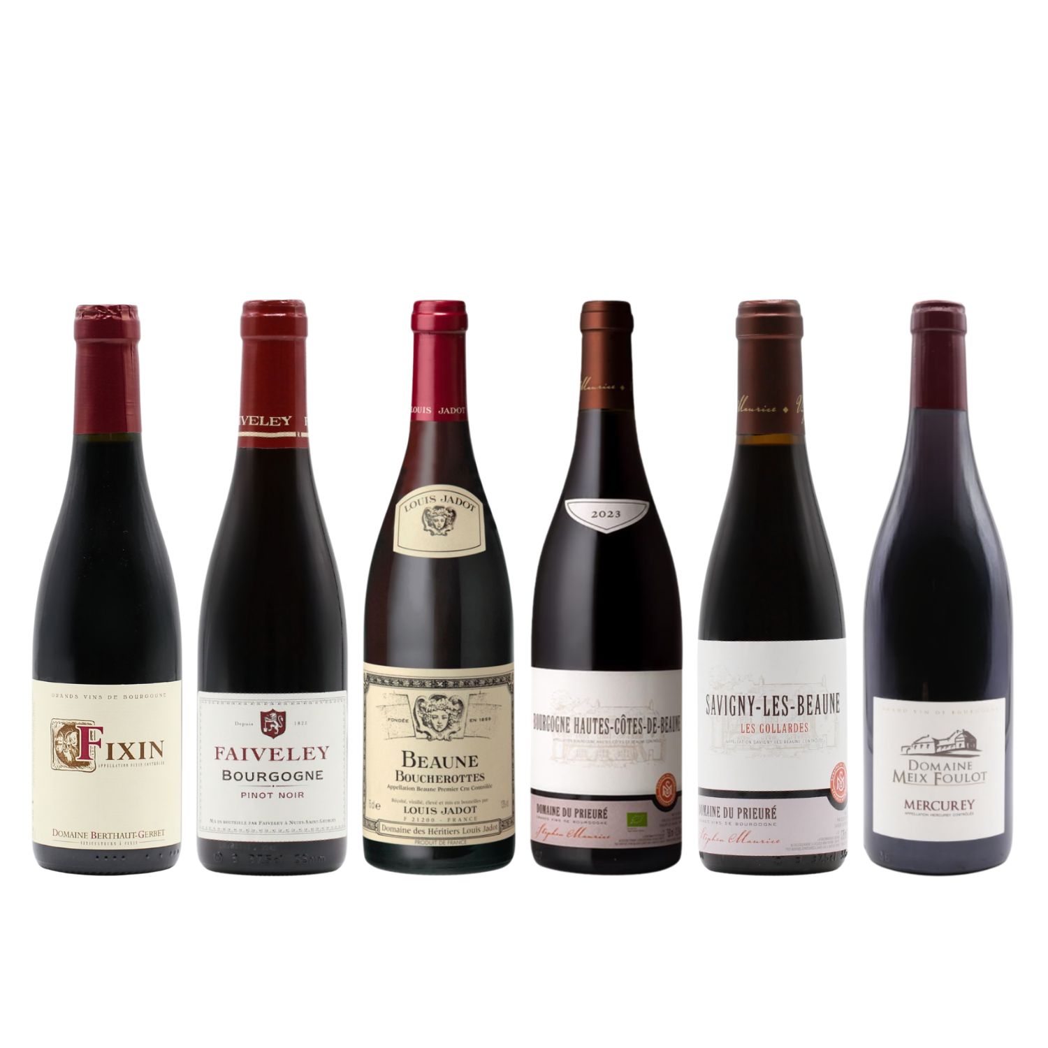 Red Burgundy Mix HALVES (6×37.5cl)