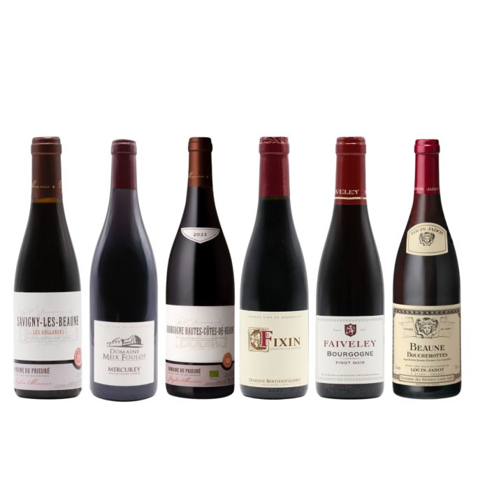 Red Burgundy Mix HALVES (6×37.5cl)