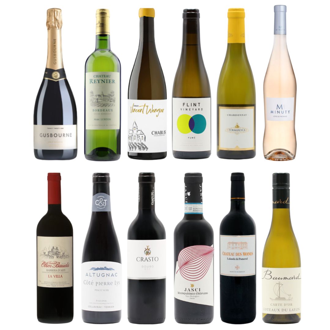 Twelve Wines For Spring Mixed Case (12x37.5cl)