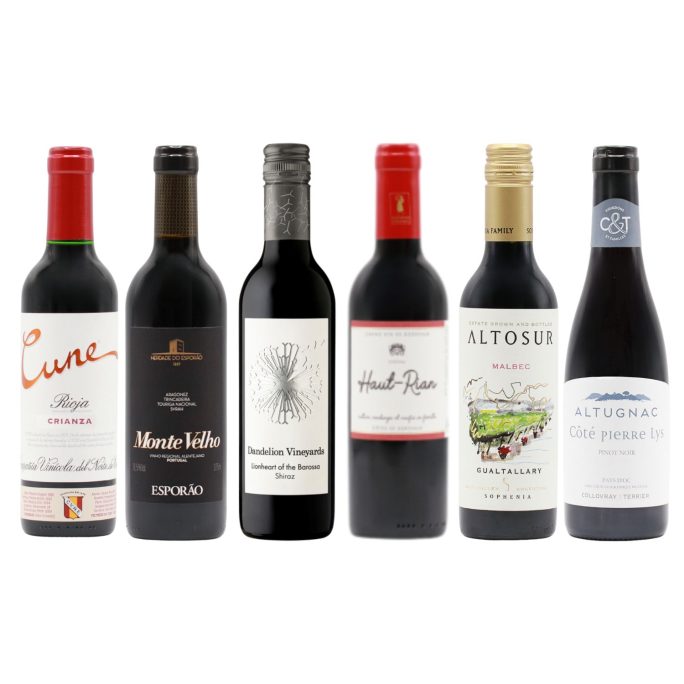 Favourite Reds Six HALVES (6×37.5cl)