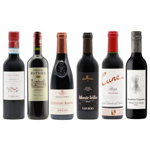 Favourite Reds Six HALVES (6×37.5cl)