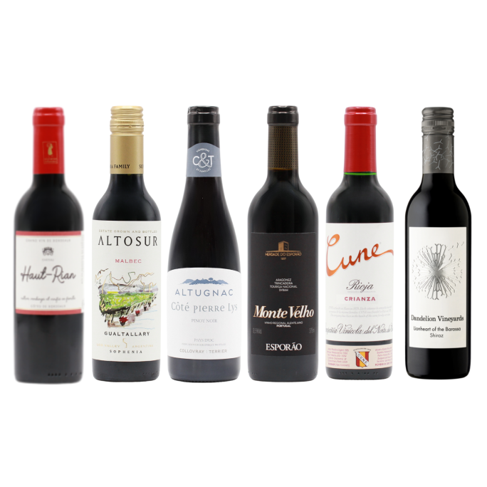 Favourite Reds Six HALVES (6×37.5cl)