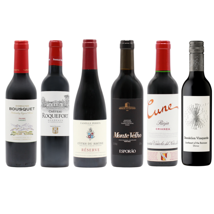 Favourite Reds Six HALVES (6×37.5cl)