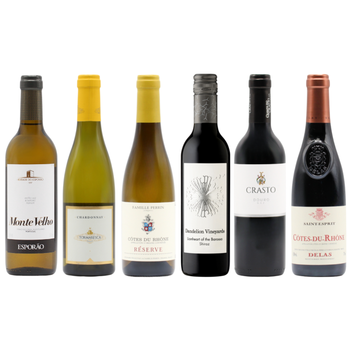 Favourite Whites & Reds Six HALVES (6×37.5cl)