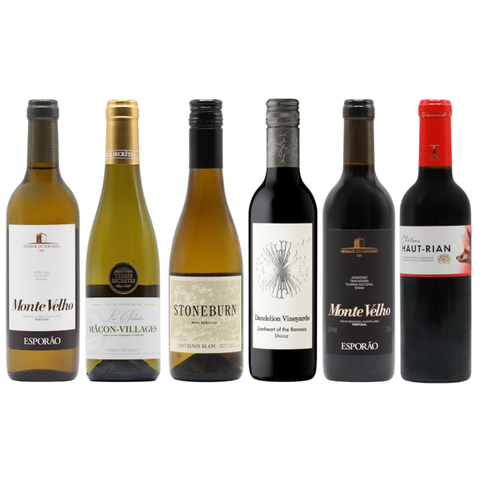 Favourite Whites & Reds Six HALVES (6×37.5cl)
