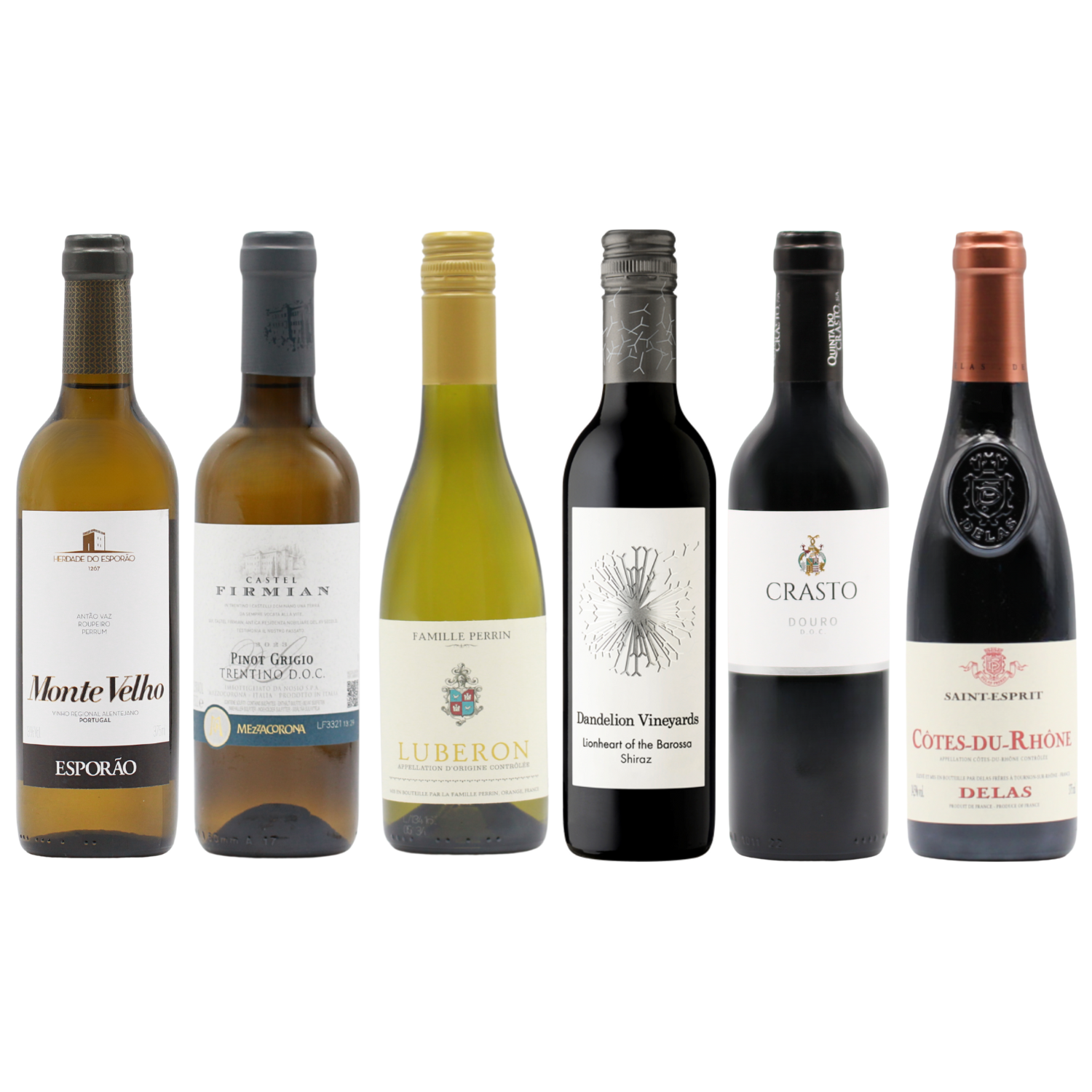 Favourite Whites & Reds Six HALVES (6×37.5cl)