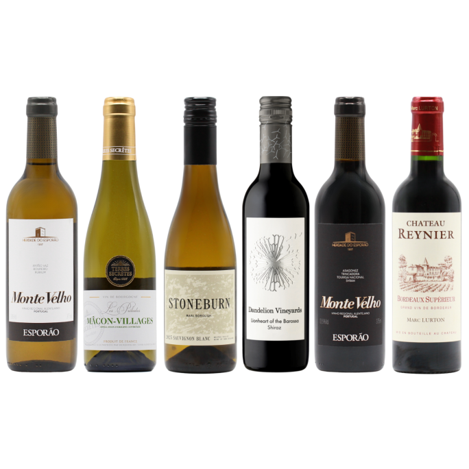 Favourite Whites & Reds Six HALVES (6×37.5cl)