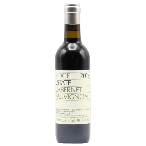 Ridge Vineyards Estate Cabernet Sauvignon 2019 Half Bottle (37.5cl)