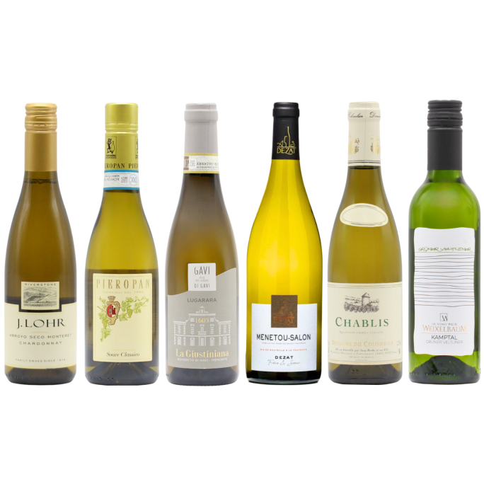 Six Fine Whites HALVES (6x37.5cl)