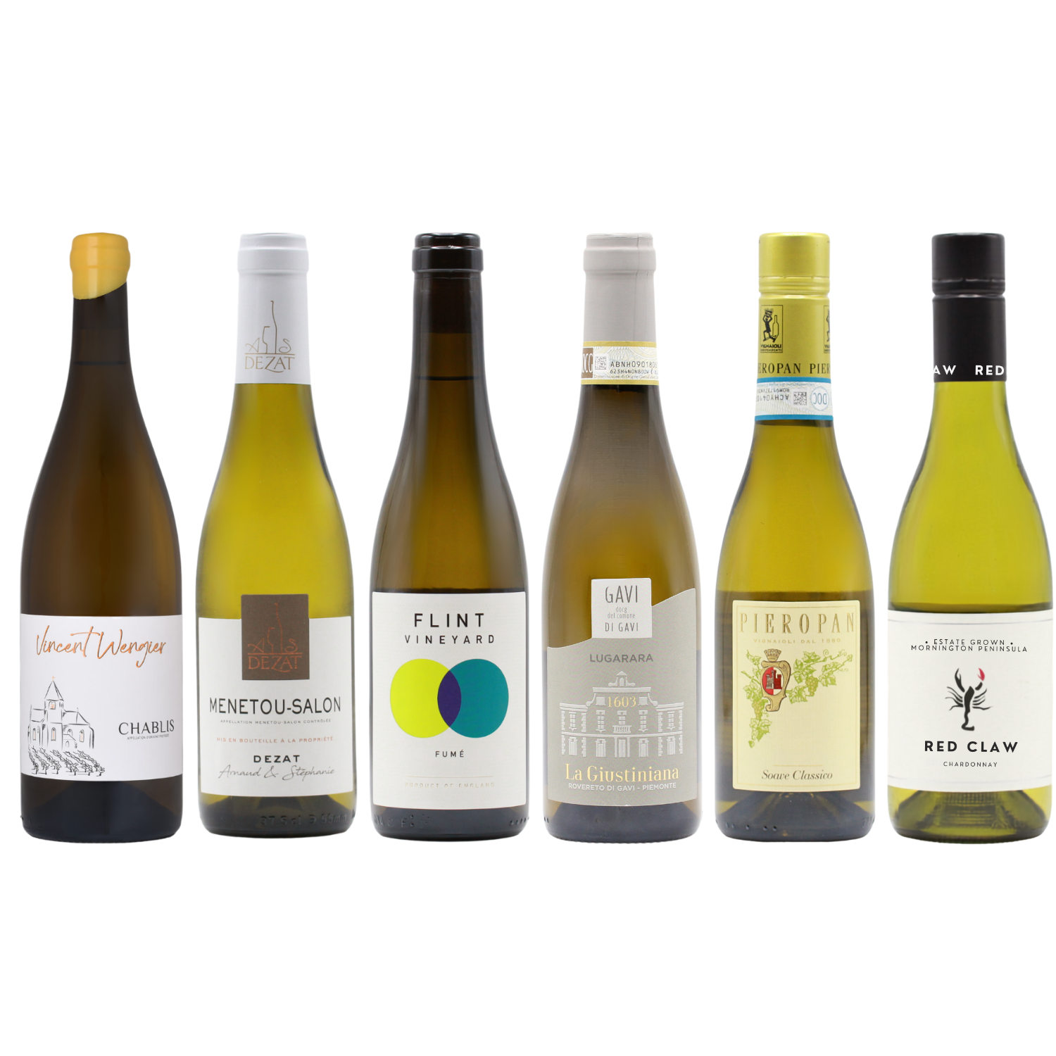 Six Fine Whites HALVES (6x37.5cl)