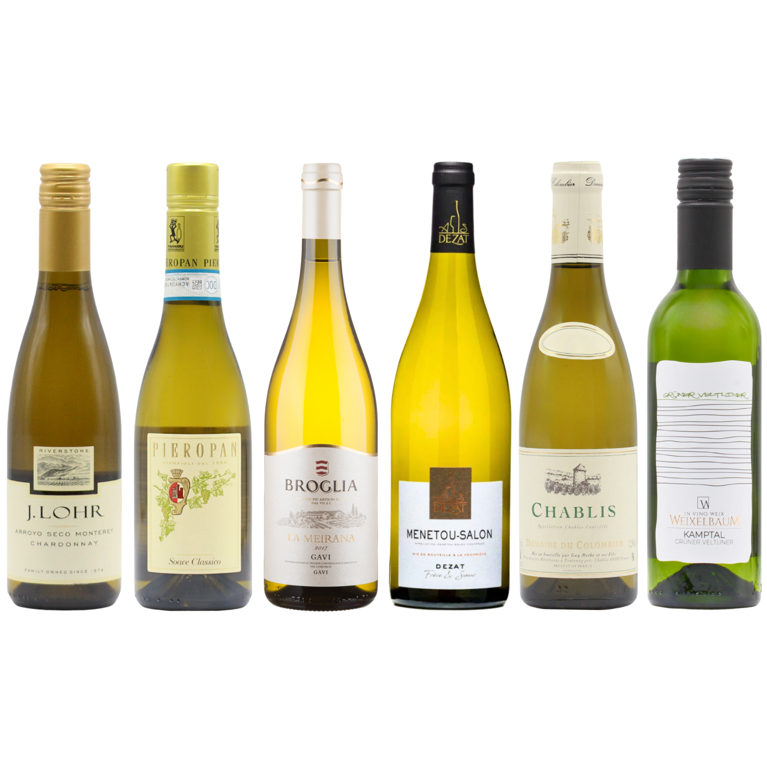 Six Fine Whites HALVES (6x37.5cl)