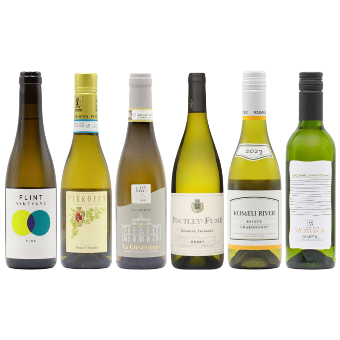 Six Fine Whites HALVES (6x37.5cl)