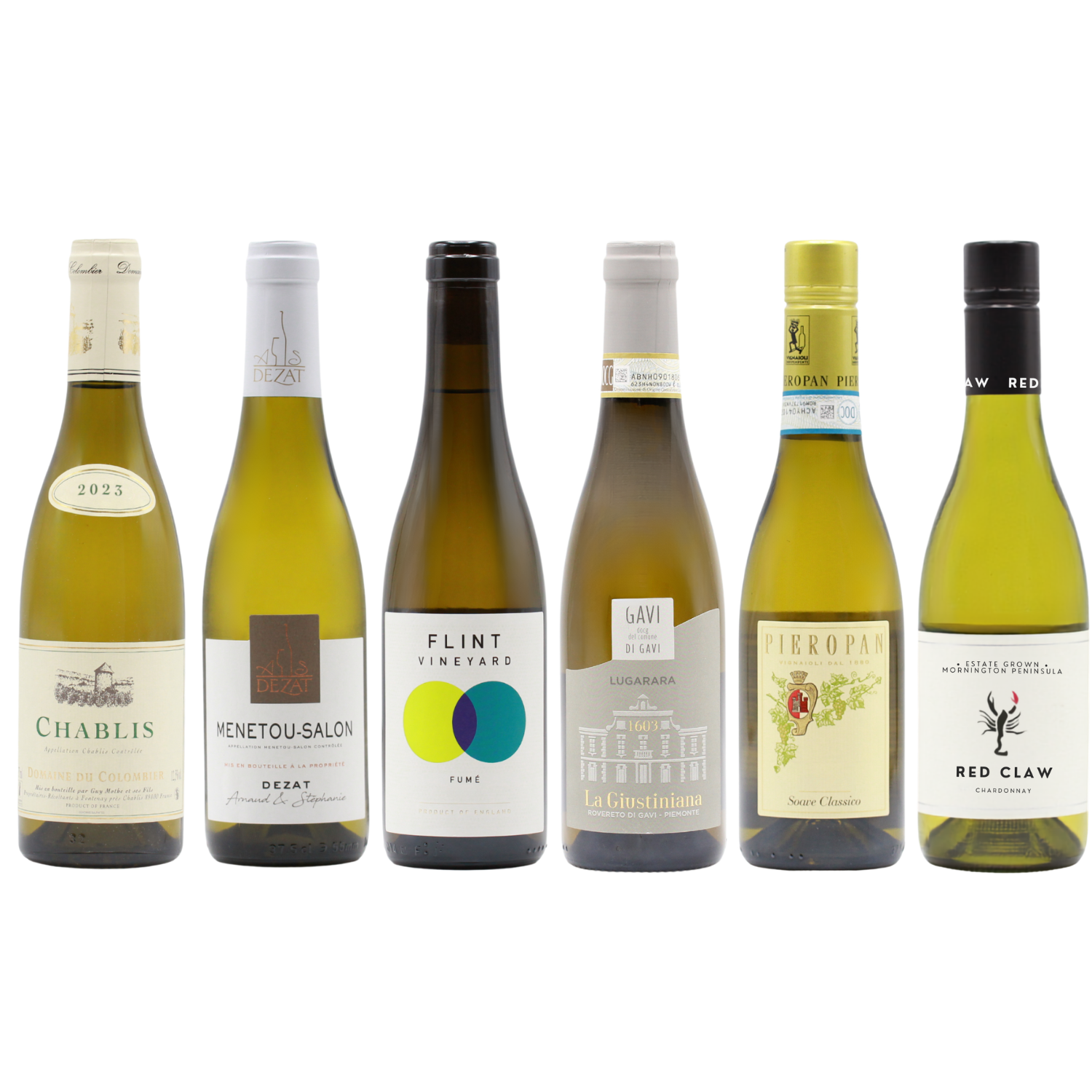 Six Fine Whites HALVES (6x37.5cl)