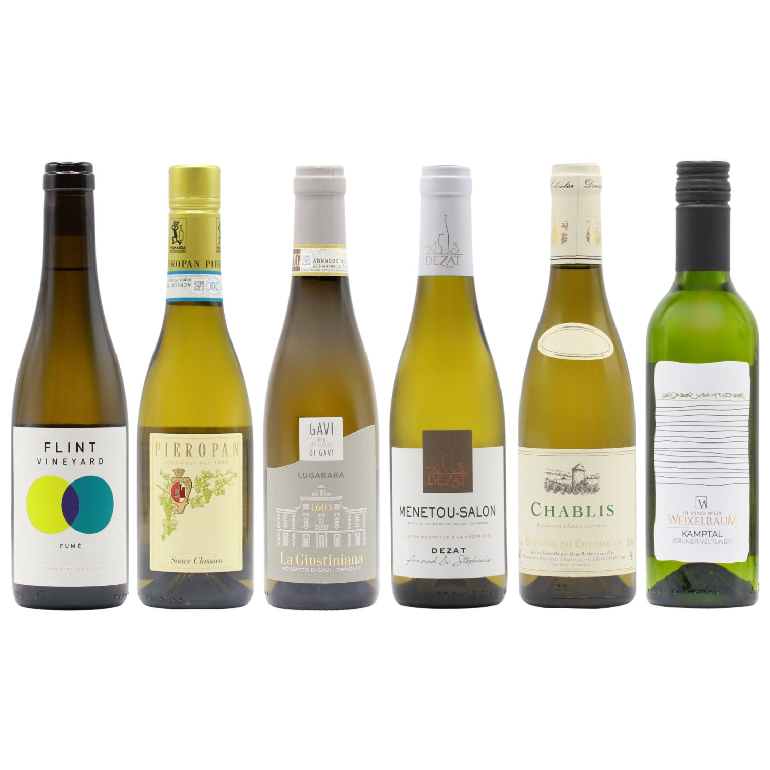 Six Fine Whites HALVES (6x37.5cl)
