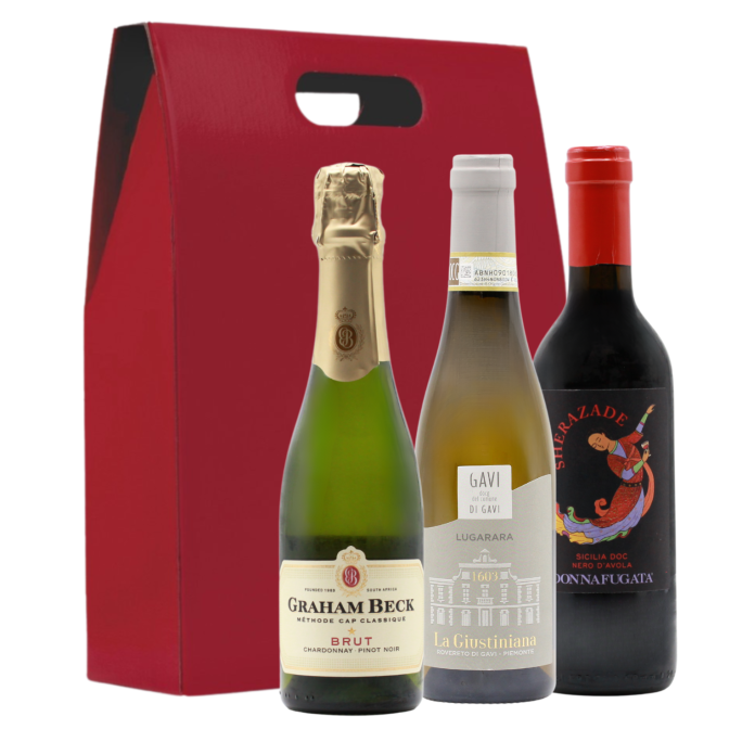 Wine & Dine Trio HALVES (3x37.5cl with Gift Box)