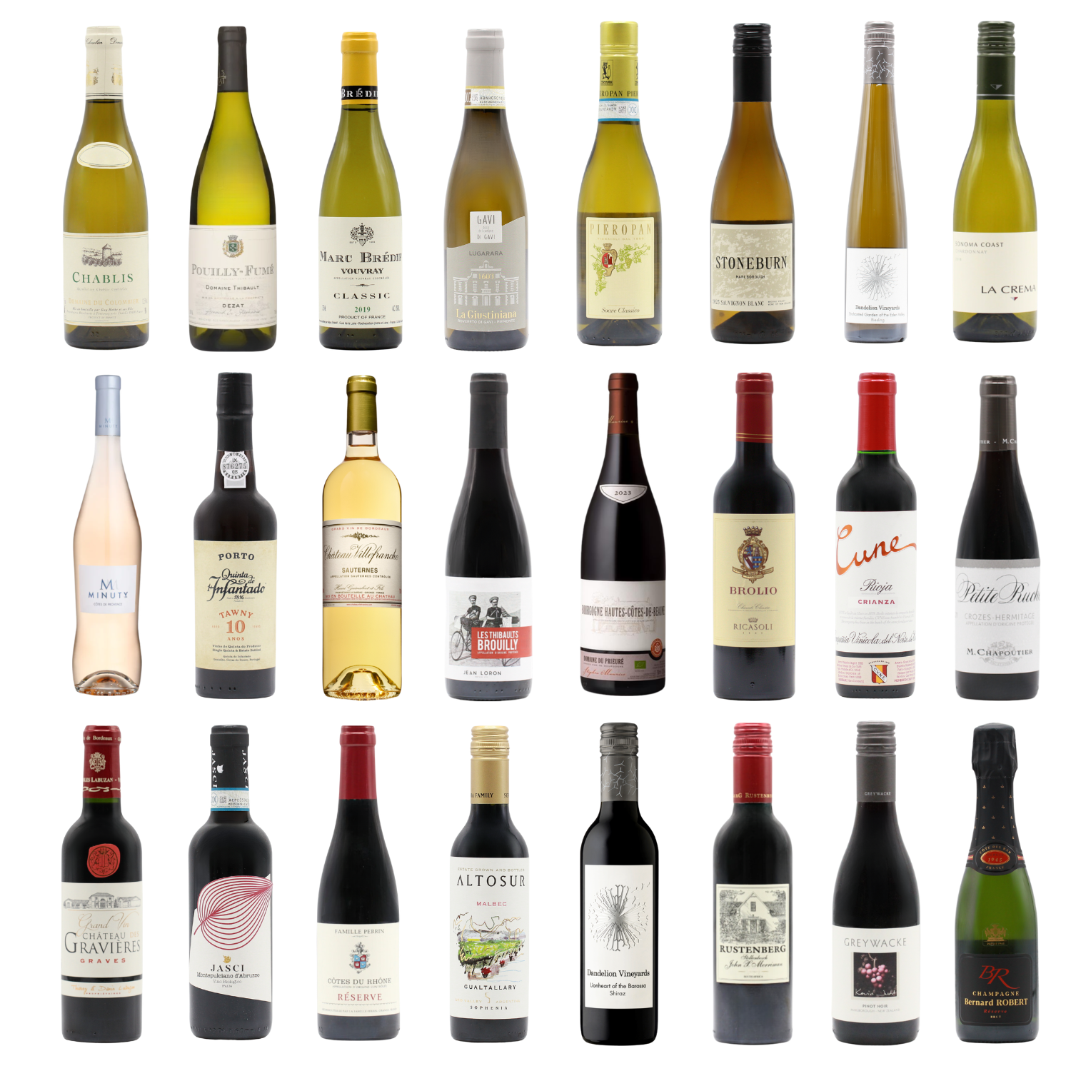 The Classic Collection HALVES (24X37.5cl)