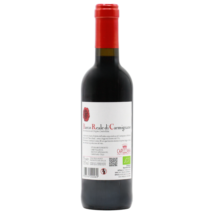 Capezzana Barco Reale 2023 HALF Bottle (37.5cl)
