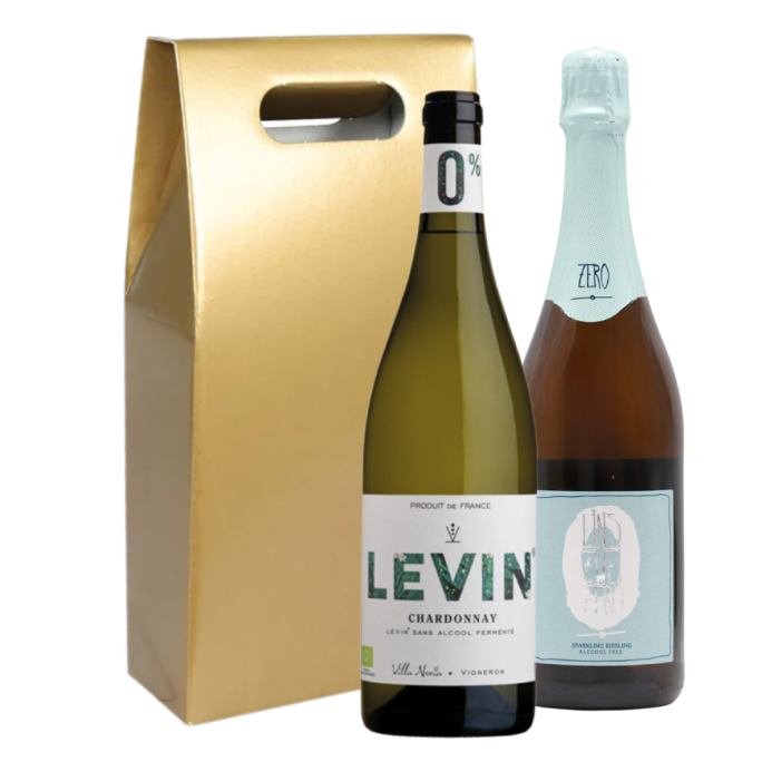 Alcohol-Free Wine Gift Set (2x75cl Bottles & Gift Box)