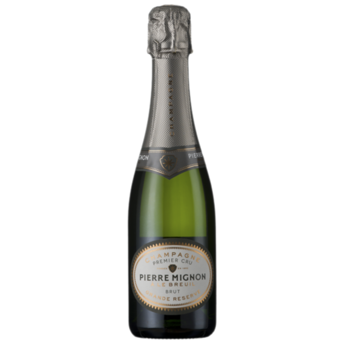 Champagne Pierre Mignon Grande Reserve Premier Cru HALF Bottle (37.5cl) *Delivery from Wednesday 7th September